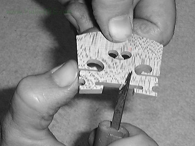 琴码修整工具及参考