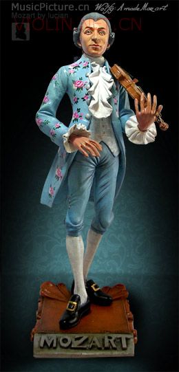 Mozart雕塑
