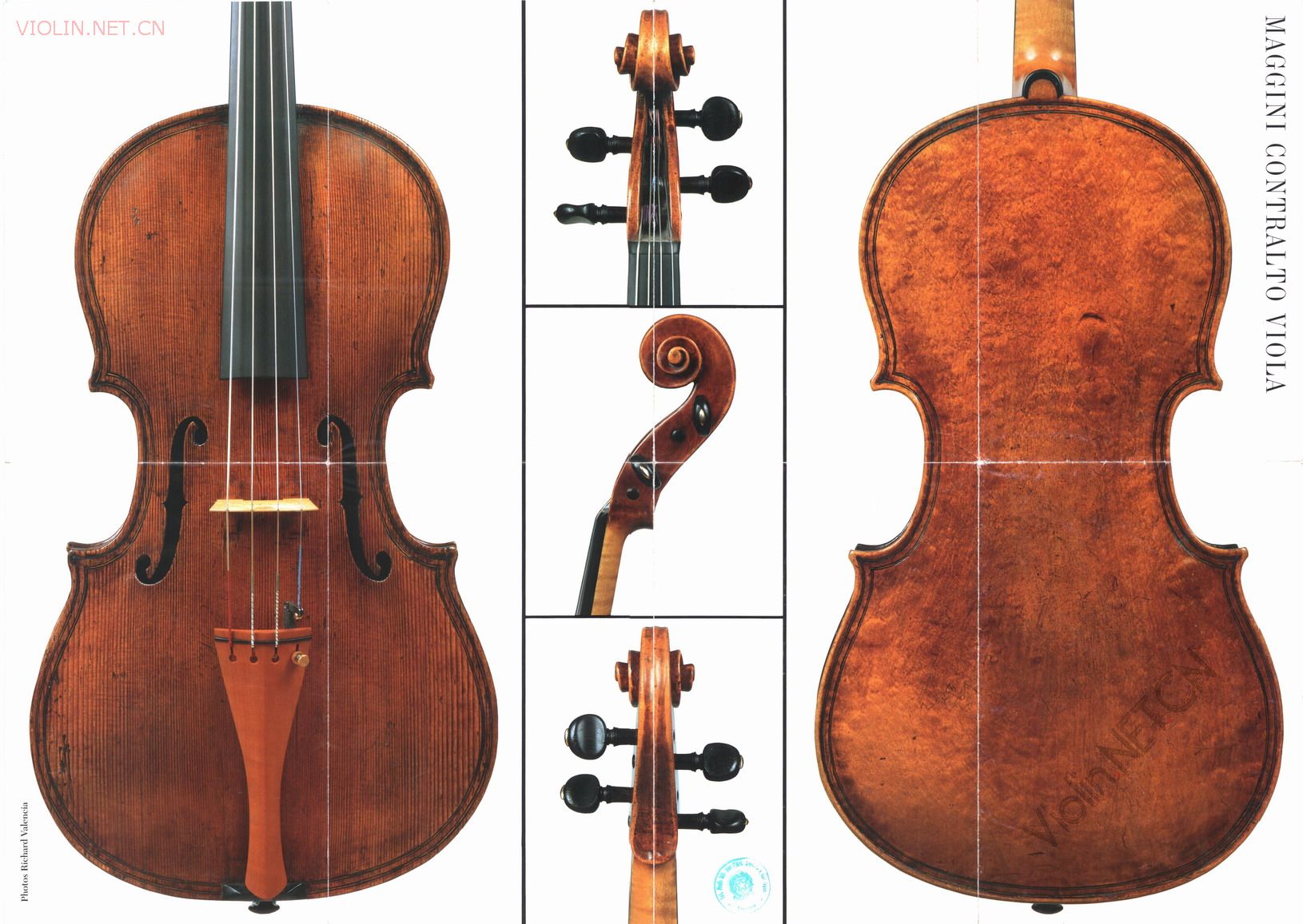 Brescia学派 Maggini 巴洛克提琴的制作.(连载)