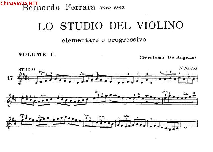 发拉拉小提琴练习曲               （no：17）.jpg