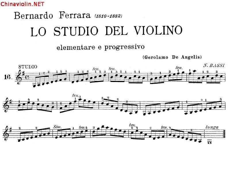 发拉拉小提琴练习曲               （no：16）.jpg