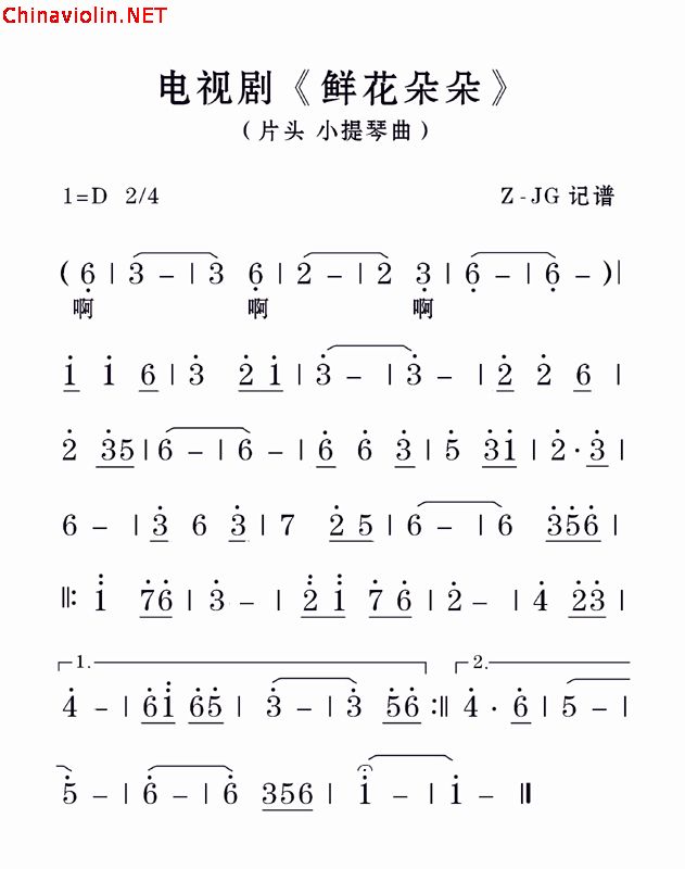 《鲜花朵朵》片头小提琴.jpg