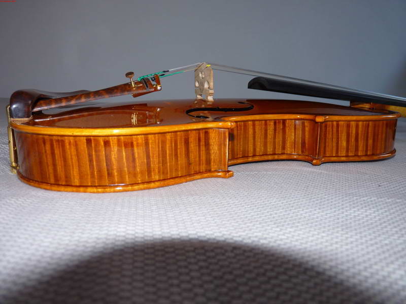 【克雷蒙纳提琴制作坊】58号琴仿克雷蒙纳人制作过过程