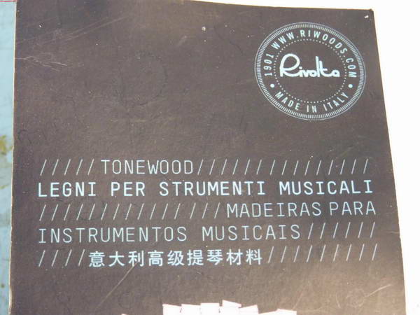 【克雷蒙纳提琴制作坊】上一批顶级意大利【背板料】编号料照片 ... ...