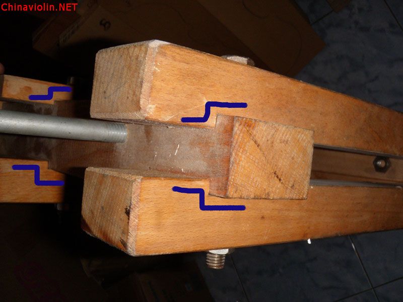 小提琴拼板工具尺寸图