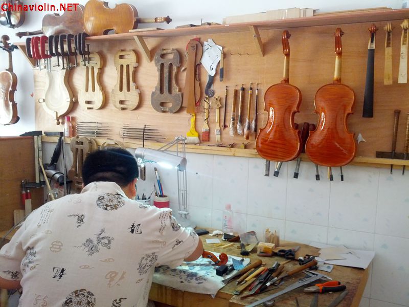 【荣华提琴作坊】96号小提琴制作过程