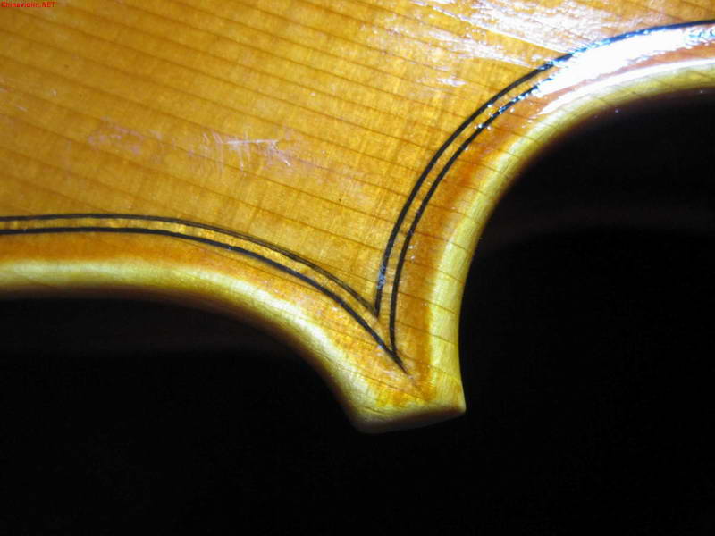 小提琴镶线真伪鉴别方法