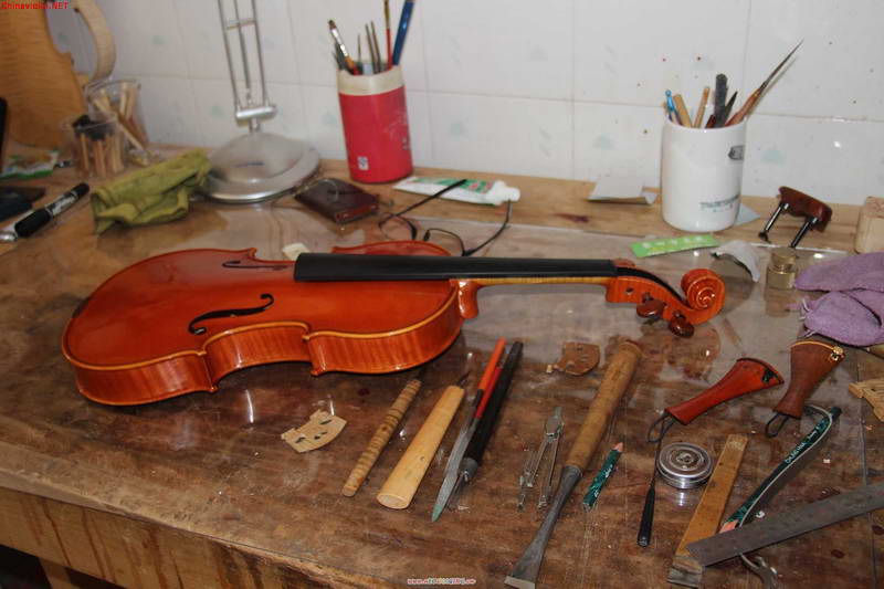 【荣华提琴作坊】87号小提琴制作过程