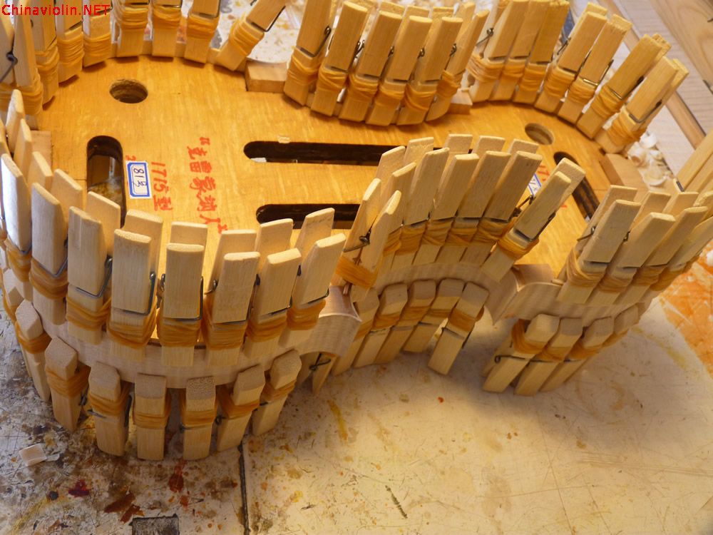 『克雷蒙纳提琴制作坊』81号定制琴仿克雷蒙纳人制琴日记