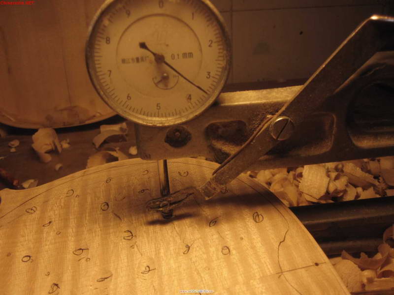 【荣华提琴作坊】深圳胡老师订制113号小提琴制作过程