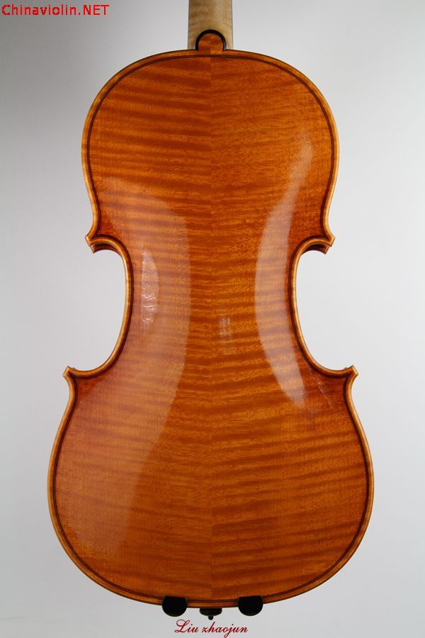 【刘兆军提琴工作室】上海司徒先生定制顶级欧料Stradivari 1715 〞Cremonese制作过程  ...