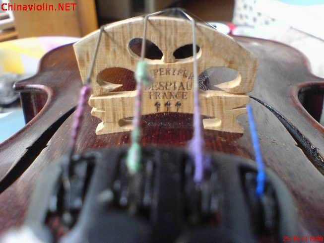 琴码的巧妙修正，克服GD两弦发音的毛糙