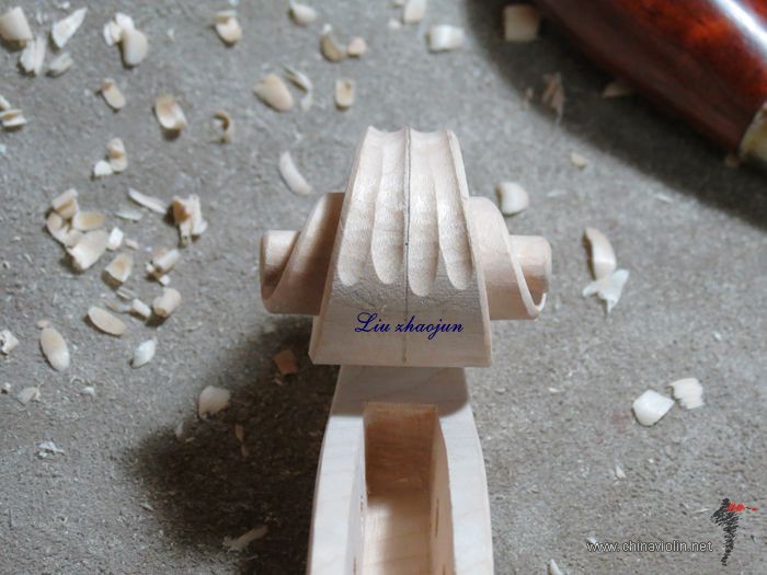 辽宁 张老师定制顶级欧料"Stradivari1715 " 制作已完成