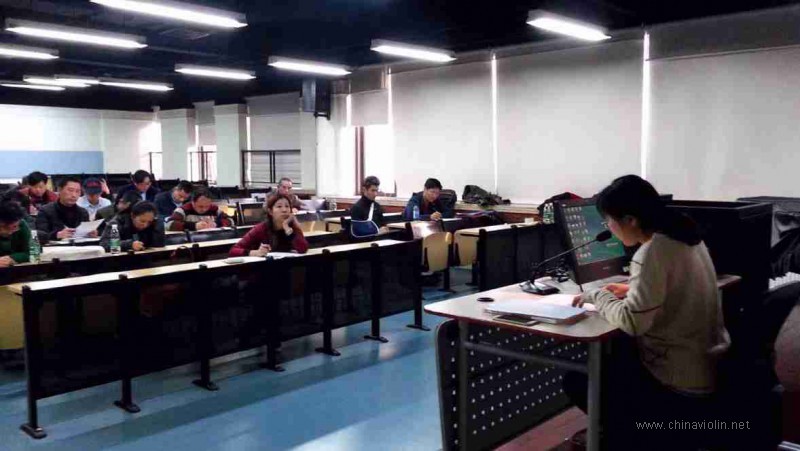 2016全国提琴制作工技师（二级）考评 顺利结束