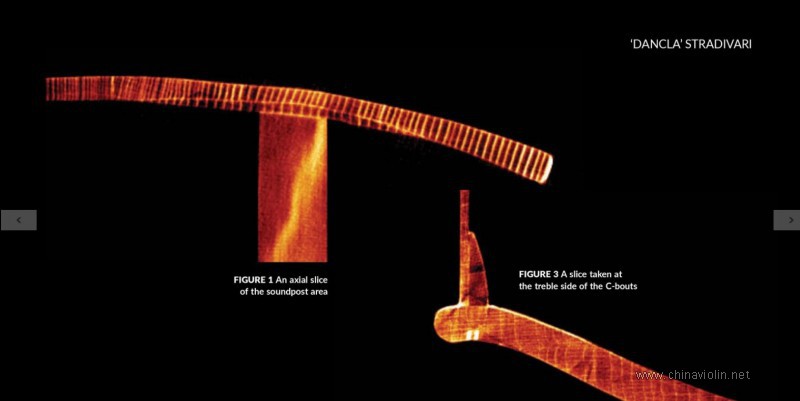 Stradivari 1708 Dancla - 外部鉴赏+内部CT扫描