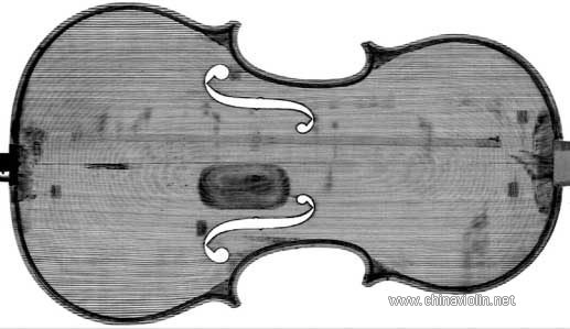 斯氏琴用铣削粗加工留下的表面下密度变化的痕迹