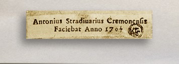 初识斯特拉迪瓦里标签