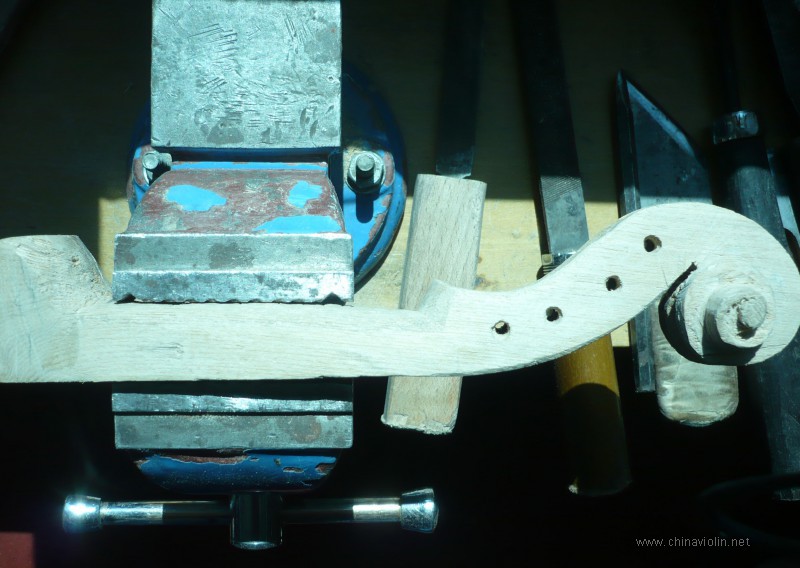 学习制作琴头小结