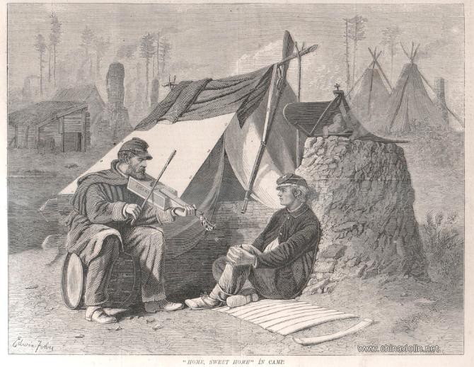 Figora Cigar Box Violin. Edwin Forbes 1864.jpg