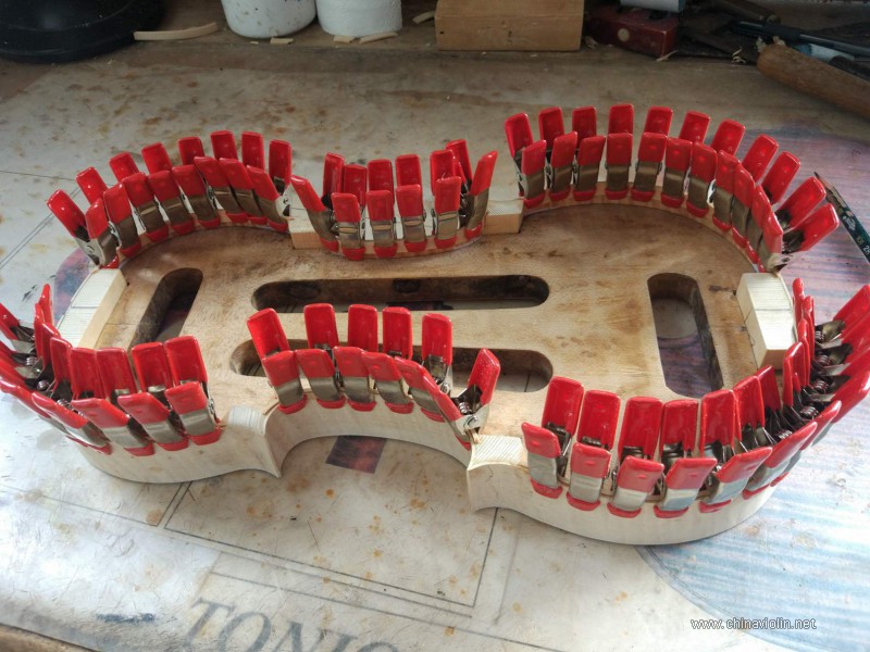 【荣华提琴作坊】编号207号小提琴制作过程