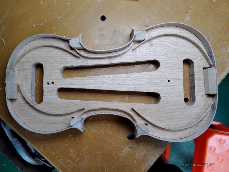 业余制琴之-侧板框