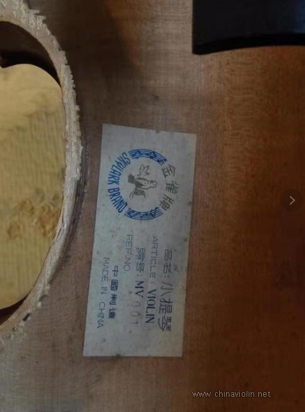 金雀牌小提琴编号的含义
