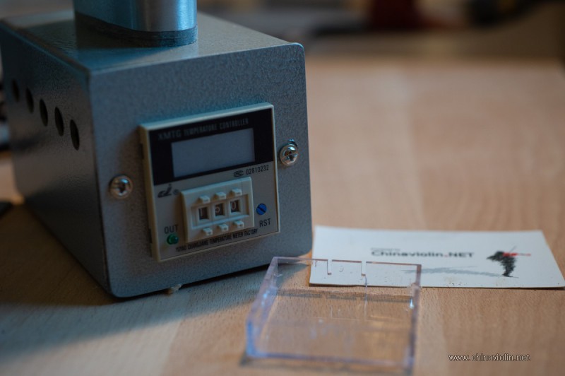 买了个温控弯板烙铁