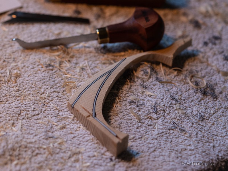 小提琴镶线练习