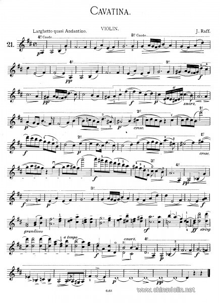 约瑟夫·乔西姆·拉夫-卡伐蒂娜op85No3