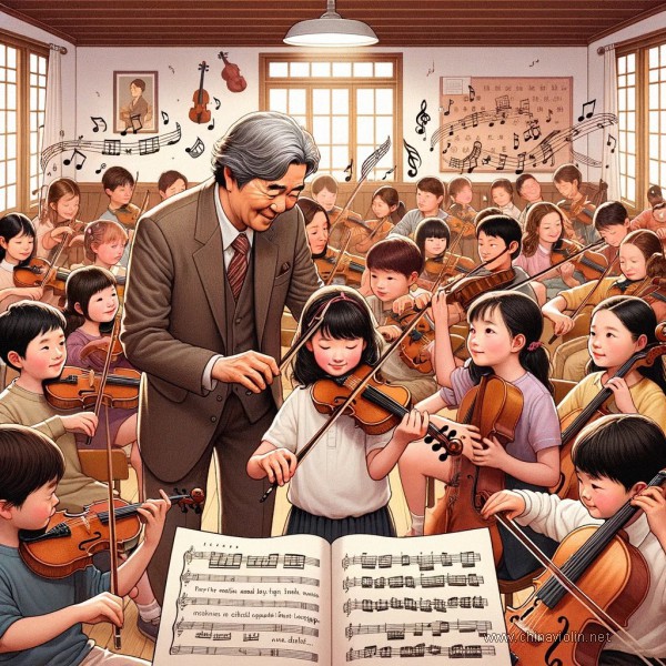 铃木镇一和他的《铃木小提琴教材》