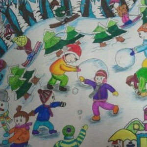 我像雪花天上来