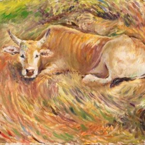 用黄牛换了提琴