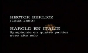 柏辽兹中提琴与乐队交响曲《哈罗尔德在意大利》