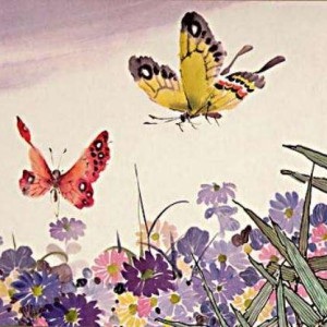 梁祝—诵祝咏蝶的诗的系列