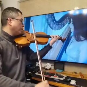 维瓦尔第《四季冬》二乐章（学习背奏）